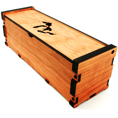Wine Box – 12" x 4" x 4" – Great Lakes – Cherry – Regional Keepsake Case