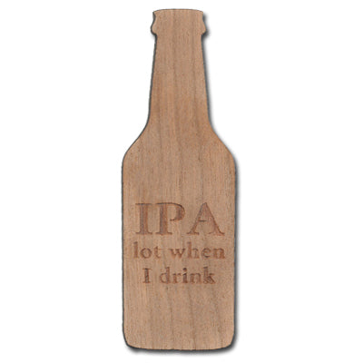 Large Magnet - Bottle Shape - 3" IPA Lot - Cherry