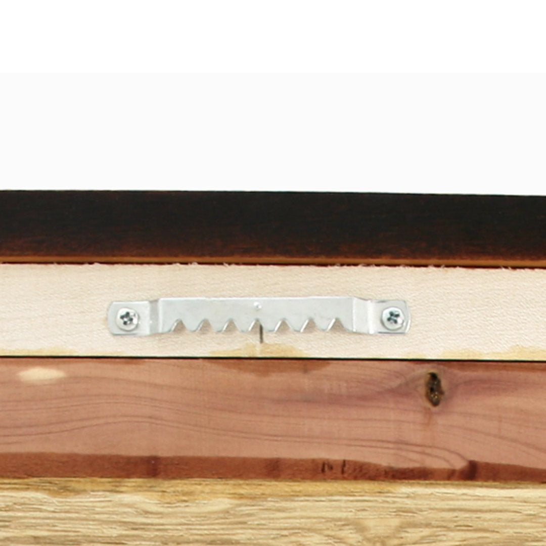 Handcrafted Wood Wall Art - Birds on Branch - Exotic Hardwood Cherry Frame 23.5" x 11.75"