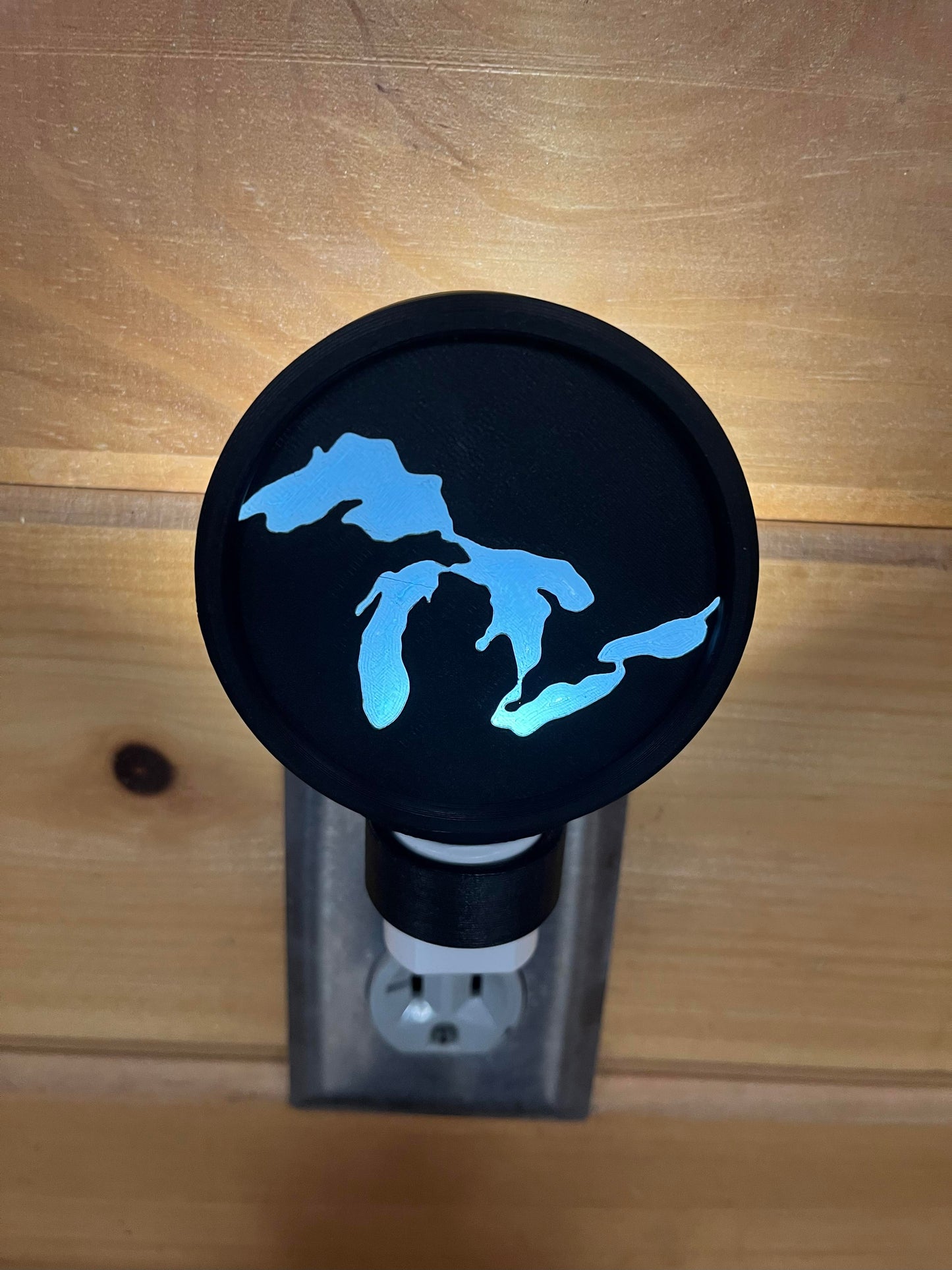 3d Printed Great Lakes Nightlight