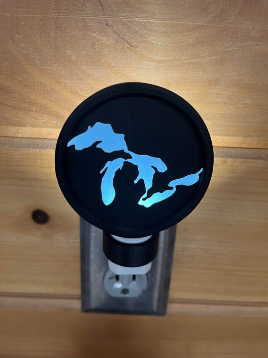 3d Printed Great Lakes Nightlight