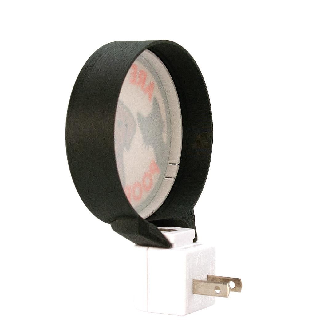 Funny Dog Bathroom Night Light 'Are You Pooping?' LED Plug In Nightlight.