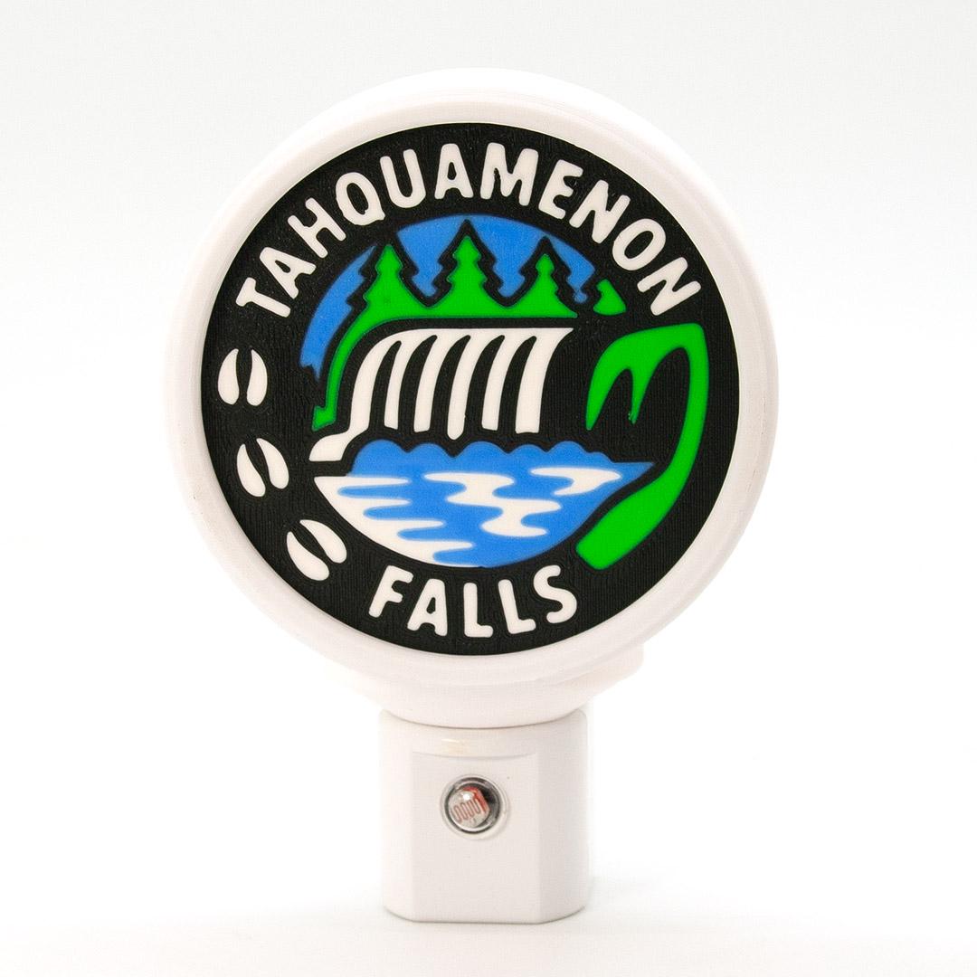 LED Night Light Tahquamenon Falls – Michigan UP Cabin Decor.