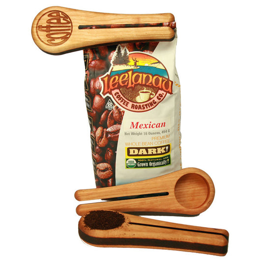 Coffee Scoop – 5.8" x .63" – Cherry – Classic Coffee Lover Utensil