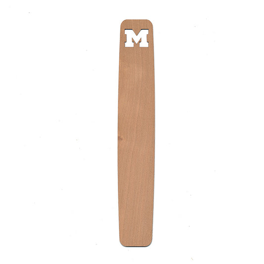 Block M Cherry Bookmark – 5.75" x .875" Michigan Sports Fan