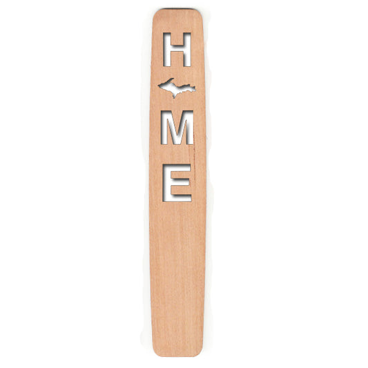 Home UP Cherry Bookmark – 5.75" x .875" Northern Michigan Keepsake