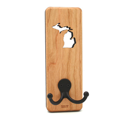 State of Michigan Single Wall Hook - Michigan Kitchen 7.75" x 2.5"