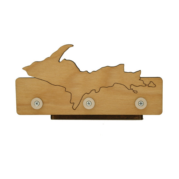 UP Michigan Cherry Magnetic Key Rack