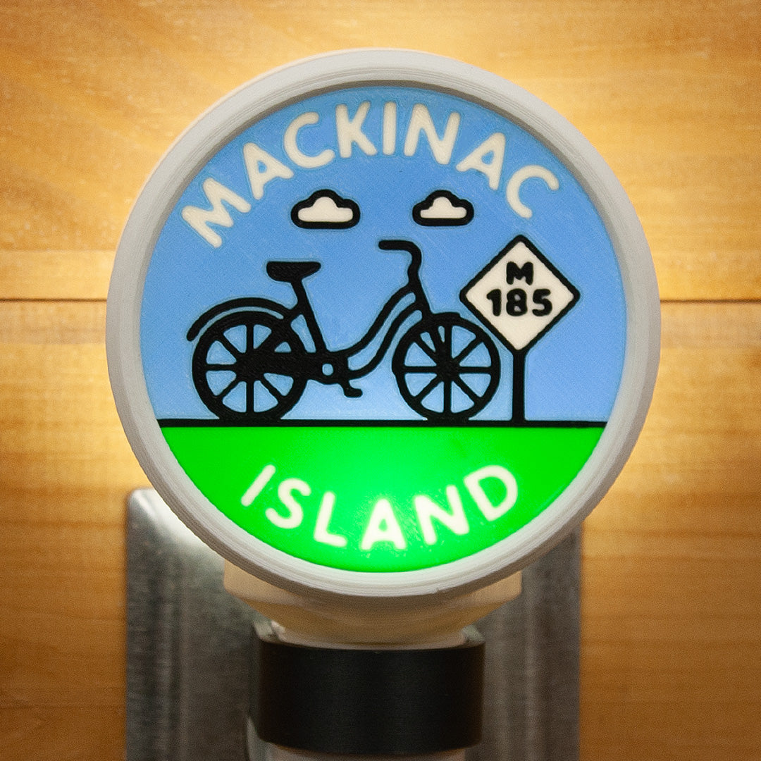 Michigan Made Mackinac Island Bicycle LED Night Light