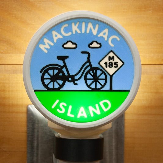 Michigan Made Mackinac Island Bicycle LED Night Light