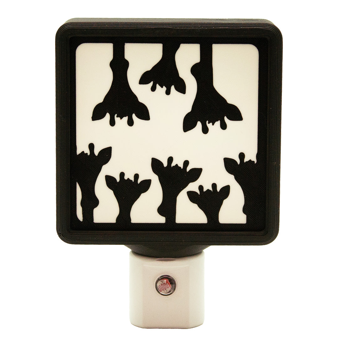 Giraffe Heads LED Night Light