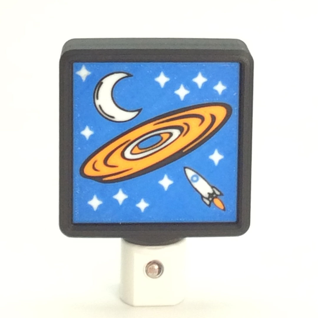 Space Nightlight for Kids’ Rooms