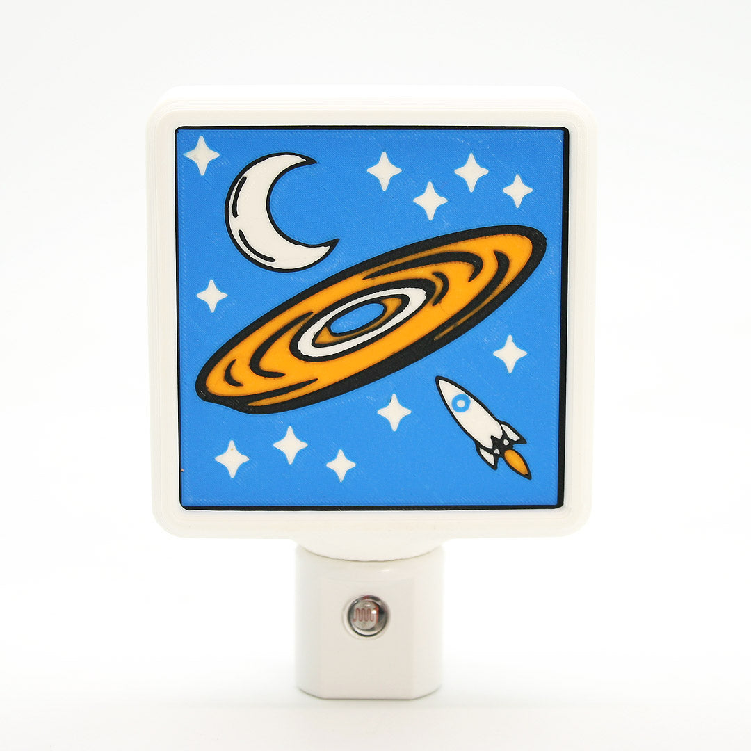 Space Nightlight for Kids’ Rooms