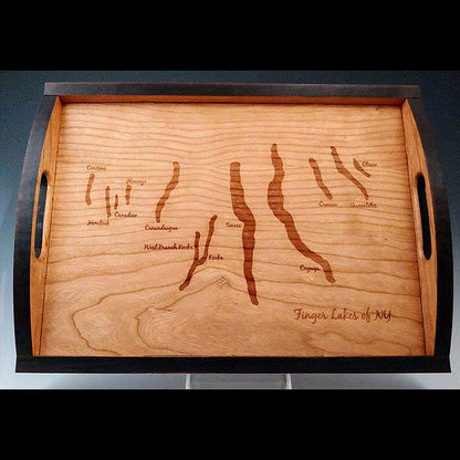 Finger Lakes Cherry Serving Tray