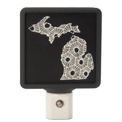 Petoskey Stone Michigan Night Light – Lake House Decor