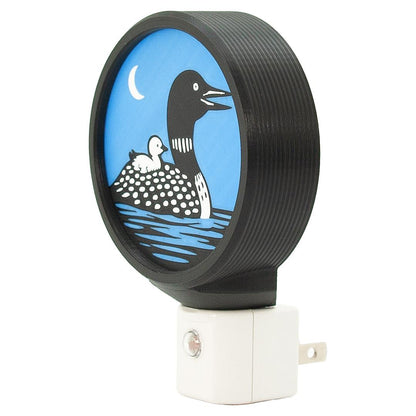3D Printed Loon Night Light Nature Decor & Cabin Gift Michigan Made.