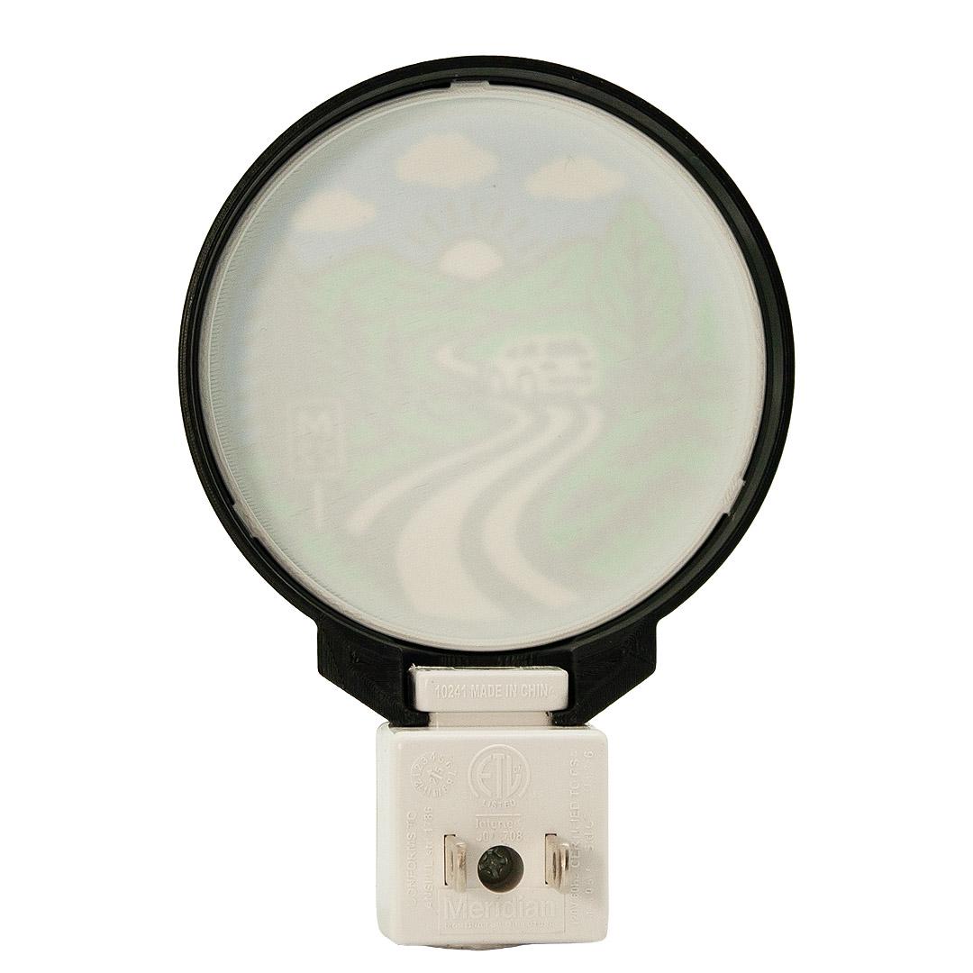 Lithophane M-22 Scenic Roadway Night Light Glow for Northern Michigan.