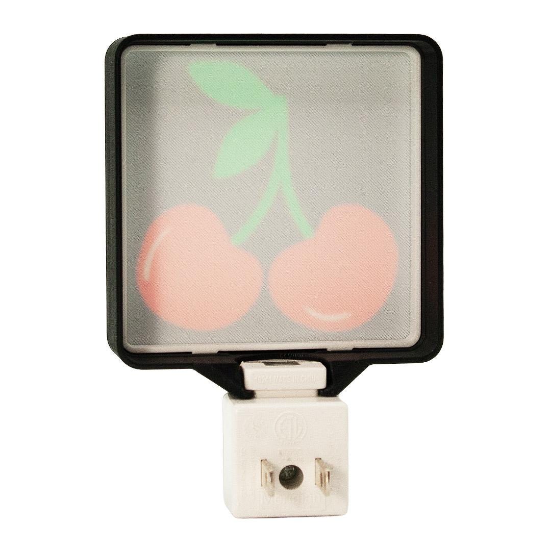 Michigan Cherry LED Night Light Handmade in USA eco-friendly Kitchen Lighting.